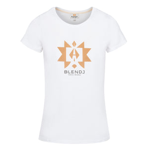 T-shirt manches courtes Tchorak femme - t-shirt africain moderne - marque Blendj